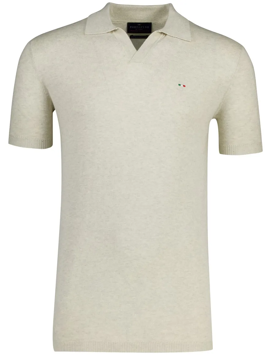 Portofino extra lange polo beige