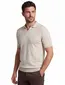 poloshirt extra lang beige Portofino