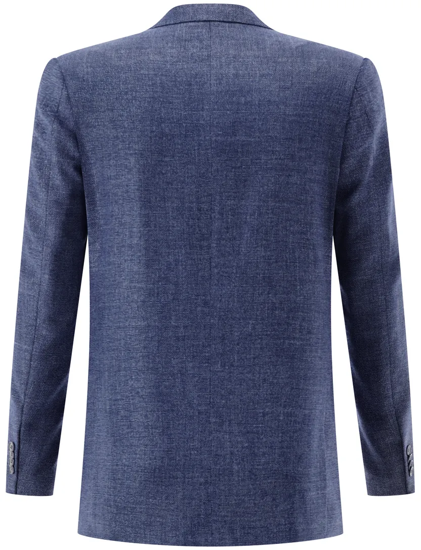 Carl Gross colbert donkerblauw gemêleerd Sander-G