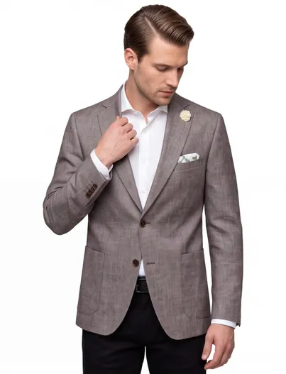 Carl Gross Carl Gross Say Yes colbert Tebson-G grijs modern fit