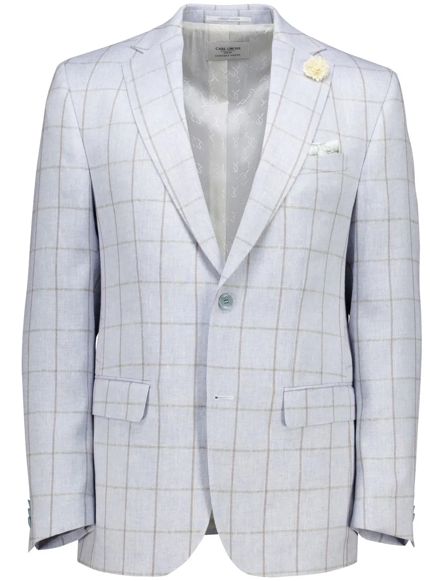 Carl Gross Say Yes colbert Tannon-G lichtblauw modern fit