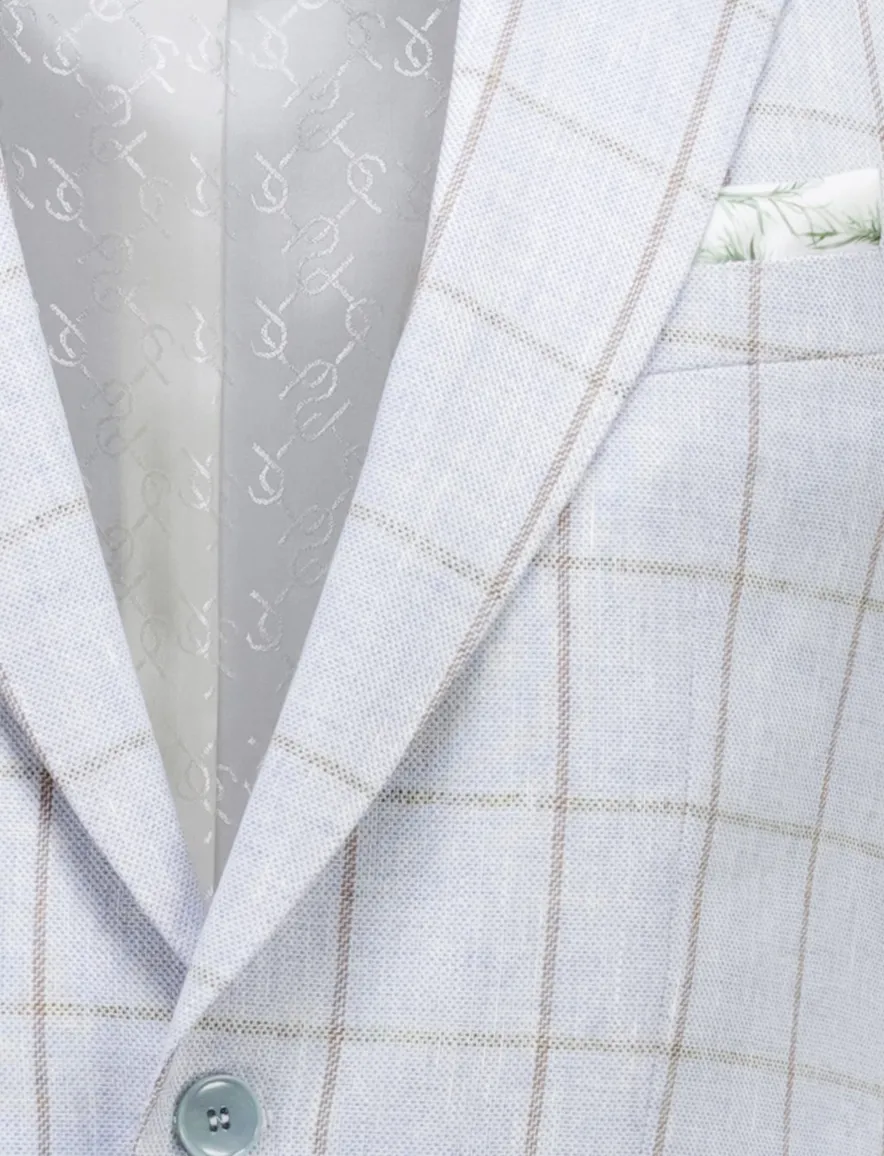 Carl Gross Say Yes colbert Tannon-G lichtblauw modern fit