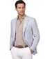 Carl Gross Say Yes colbert Tannon-G lichtblauw geruit