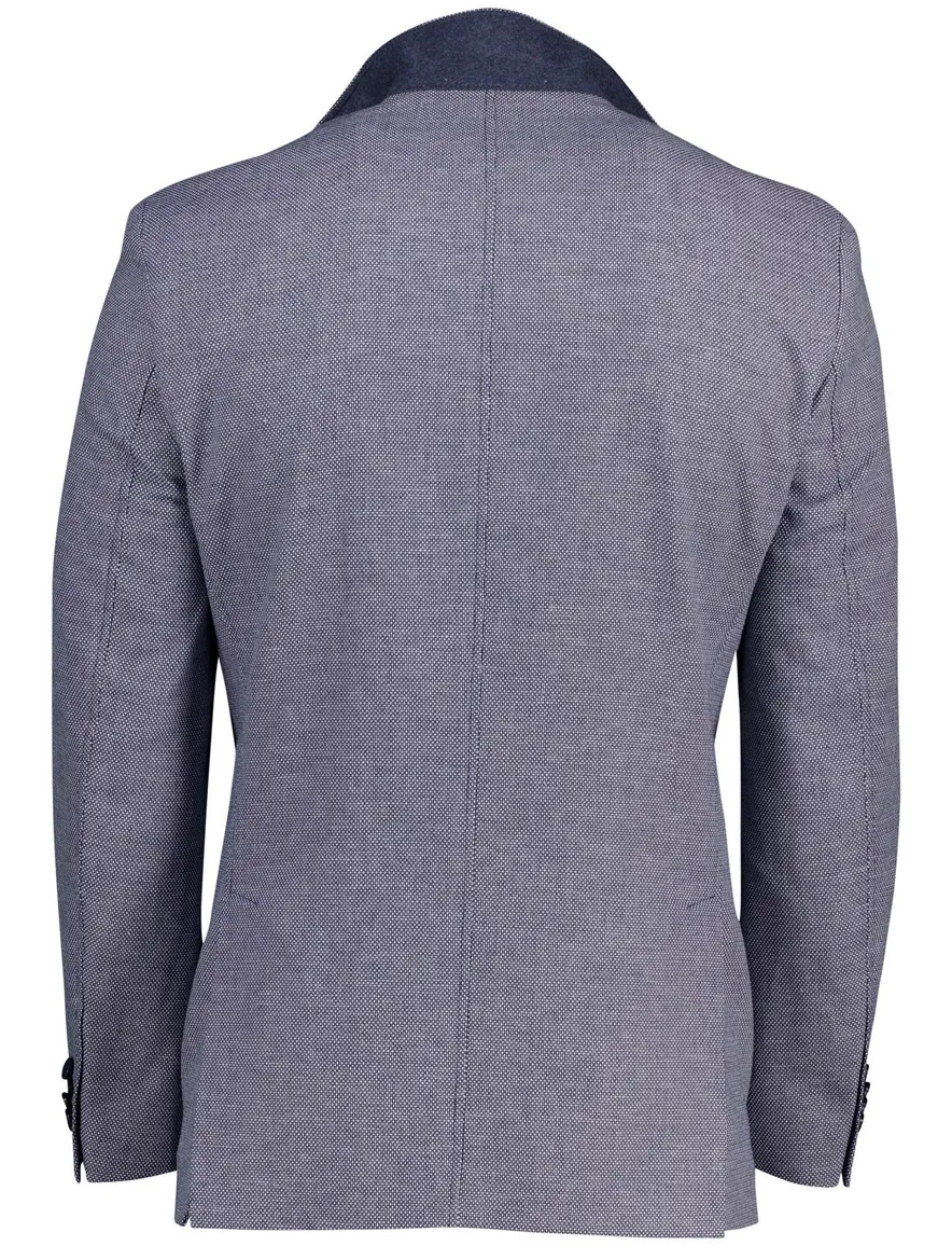 Carl Gross Sakko colbert blauw normale fit