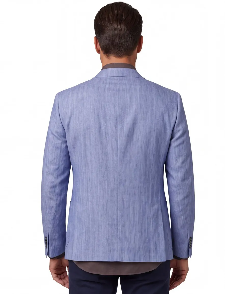 Carl Gross Sakko colbert Tate SV blauw modern fit