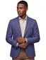 Carl Gross colbert gemeleerd blauw normale fit