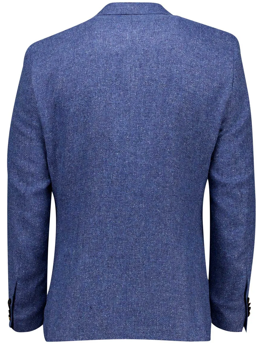 Carl Gross colbert blauw modern fit met voering