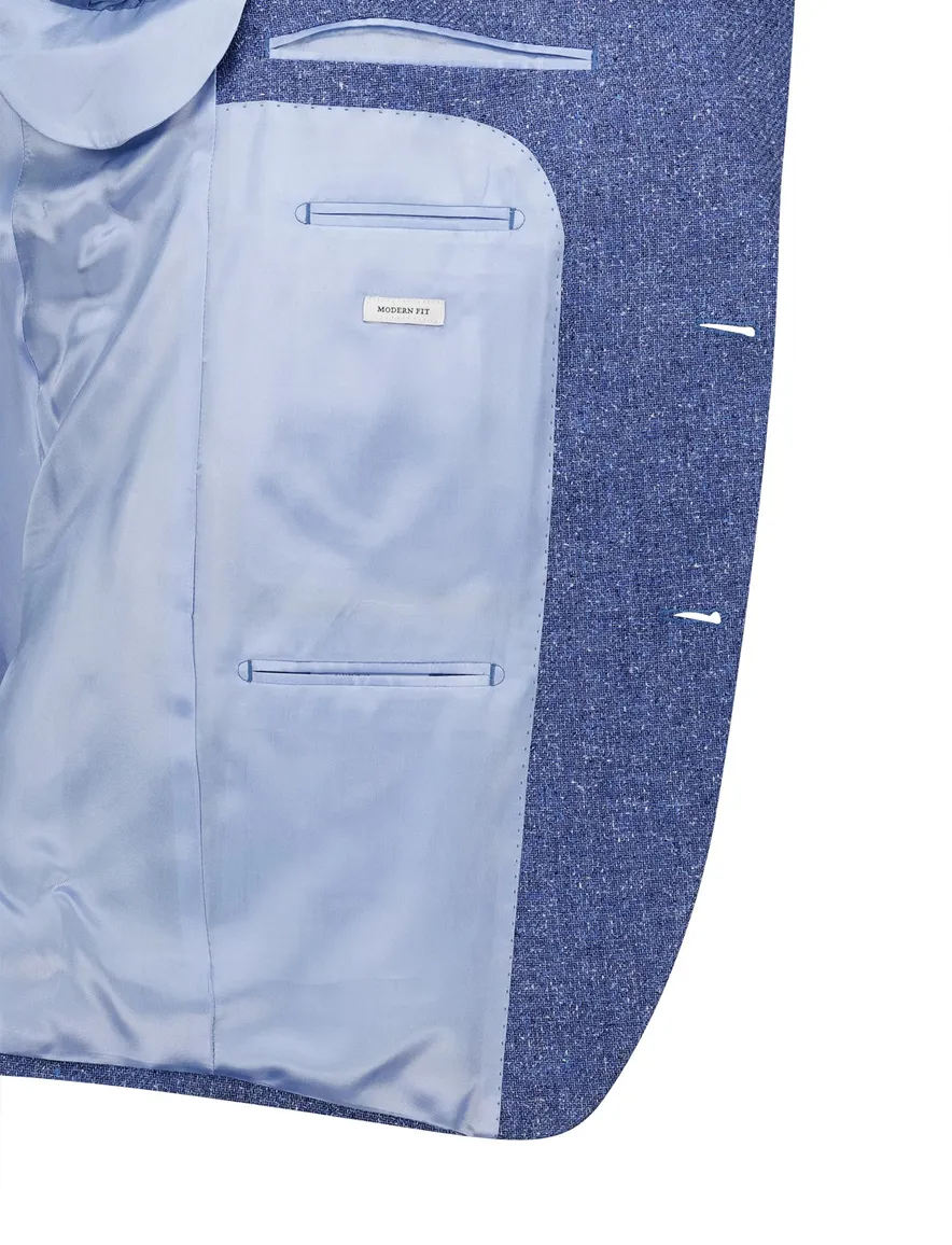Carl Gross colbert blauw modern fit met voering