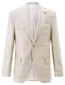 Carl Gross colbert beige geruit normale fit
