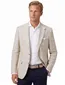 Carl Gross colbert beige geruit normale fit
