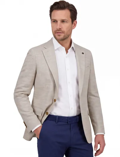 Carl Gross Carl Gross colbert CG Faith-J SV beige met voering