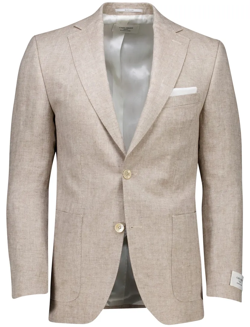 linnen Carl Gross colbert Tate Black Line beige