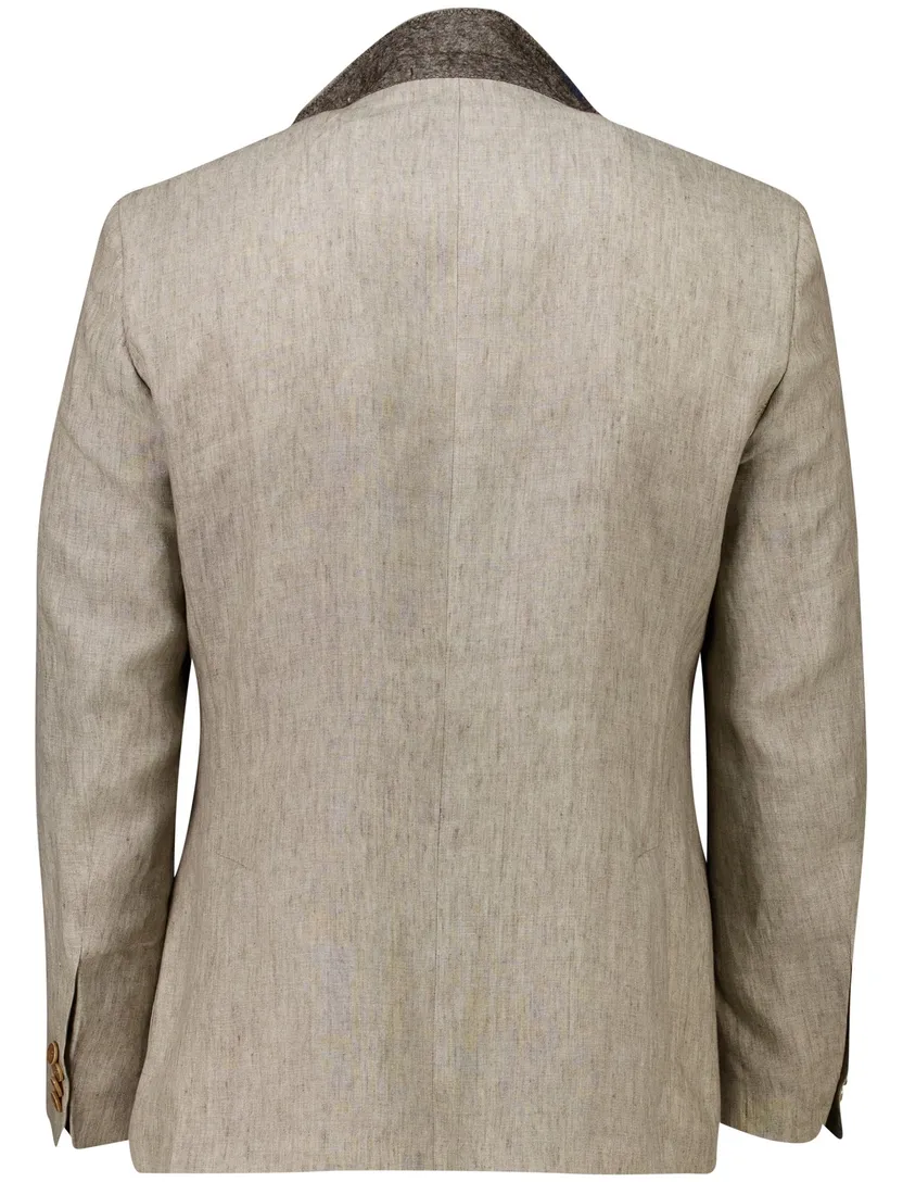 Carl Gross colbert beige linnen