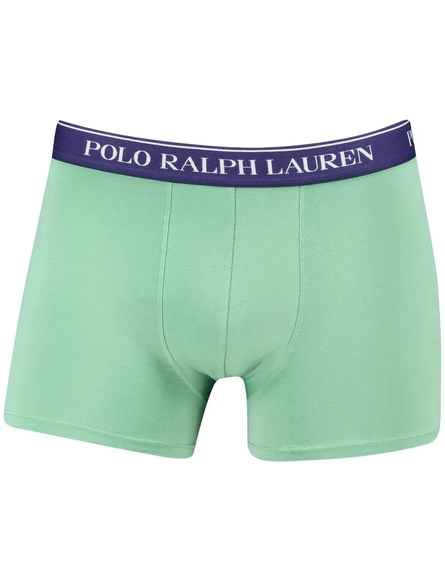 Polo Ralph Lauren boxershorts 3-pack groen-blauw katoen