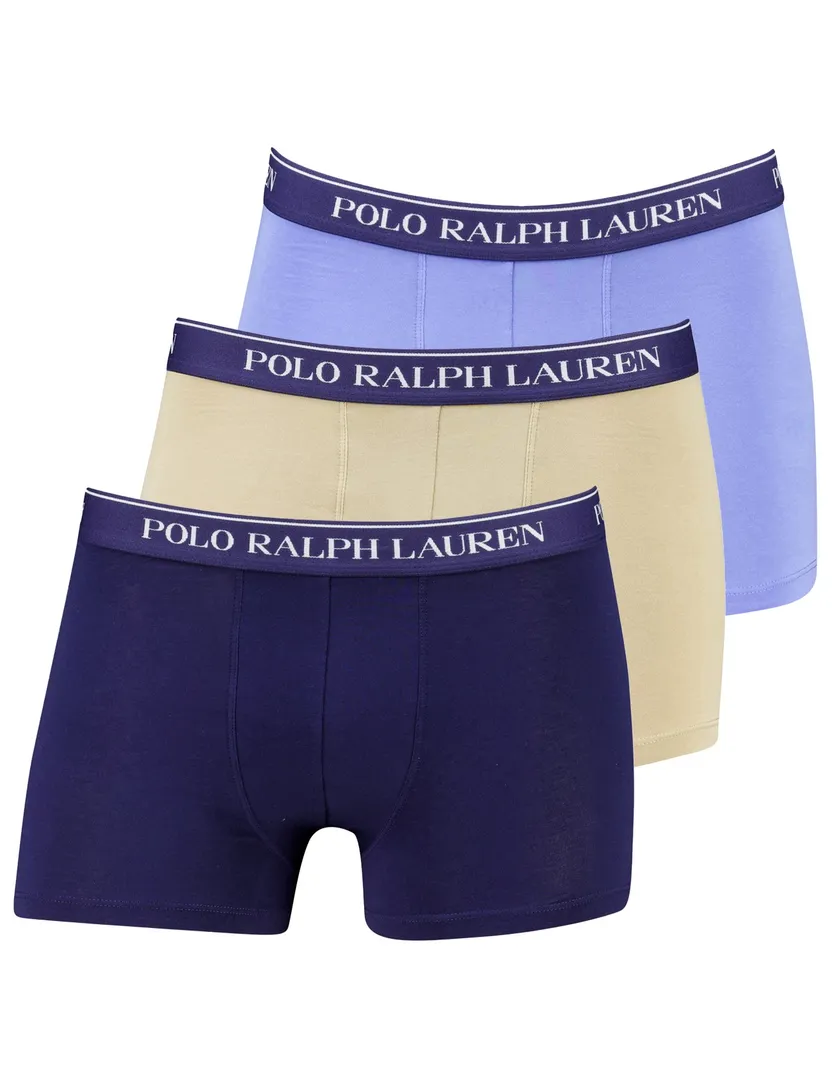 Ralph Lauren boxershorts 3-pack blauw