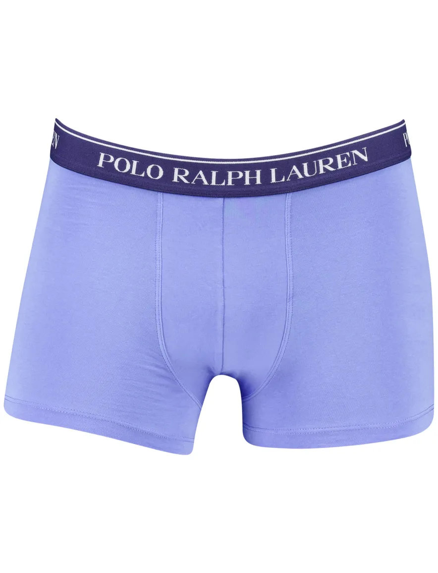 Polo Ralph Lauren boxershorts 3-pack blauw d.blauw beige katoen