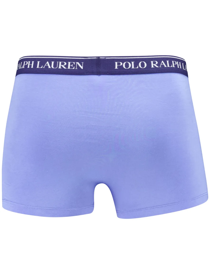 Polo Ralph Lauren boxershorts 3-pack blauw d.blauw beige katoen