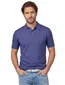 poloshirt extra lang donkerblauw Portofino