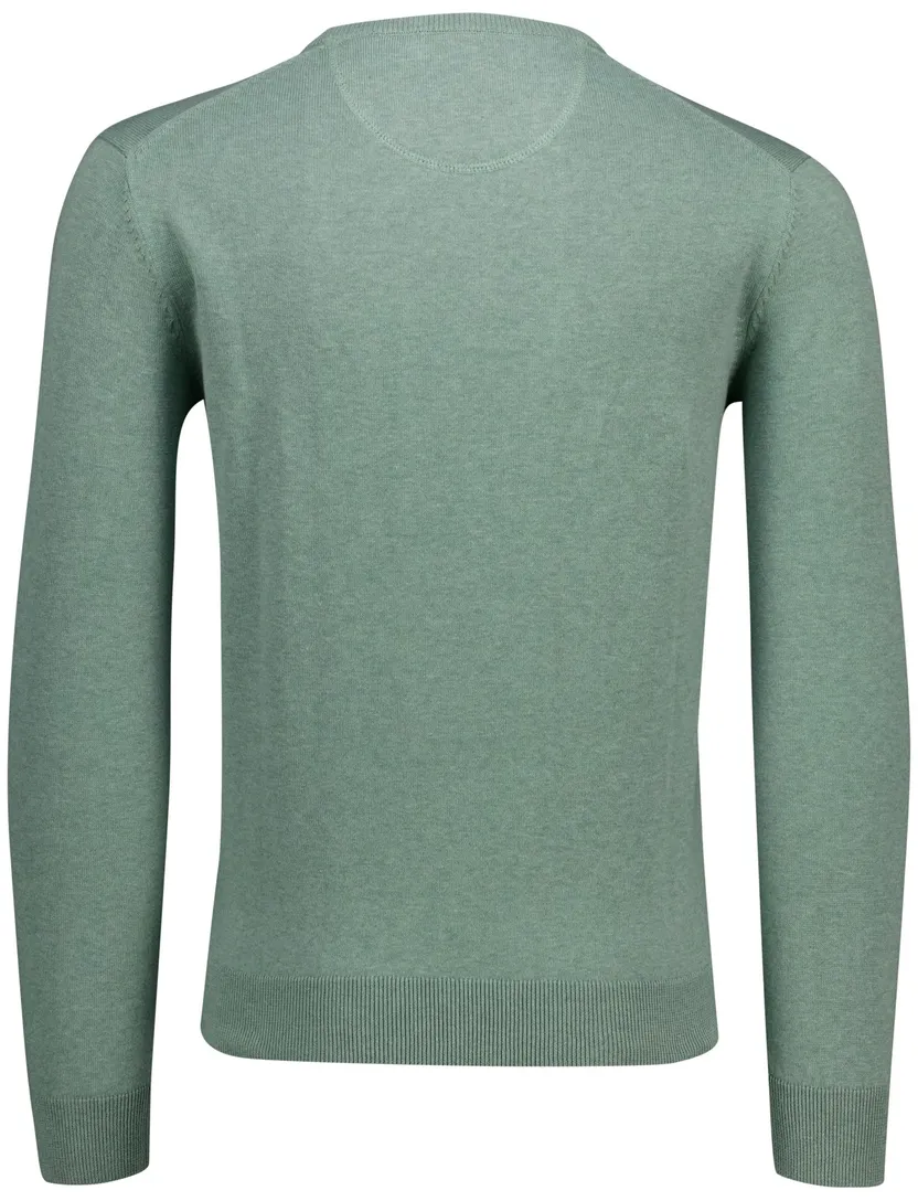 Portofino trui ronde hals groen