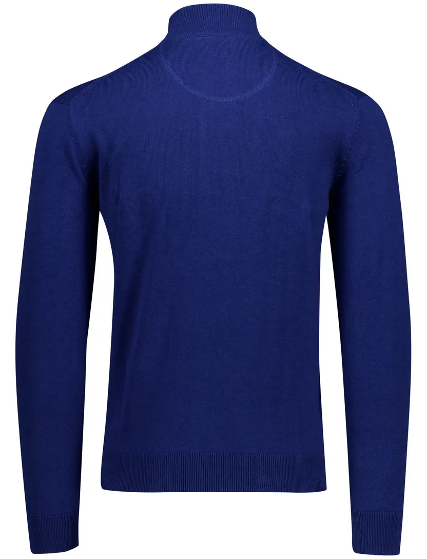 Portofino trui half-zip donkerblauw