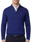 Portofino trui donkerblauw half-zip