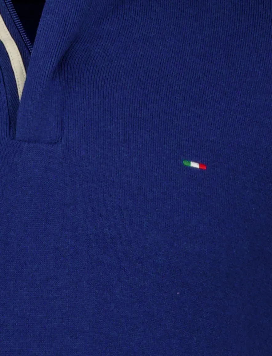 trui blauw Portofino Regular Fit