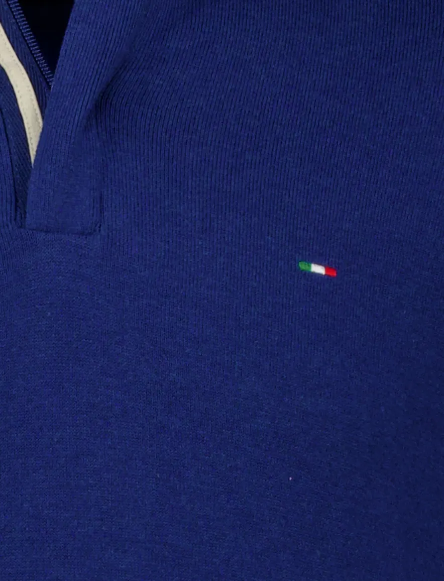 trui blauw Portofino Regular Fit