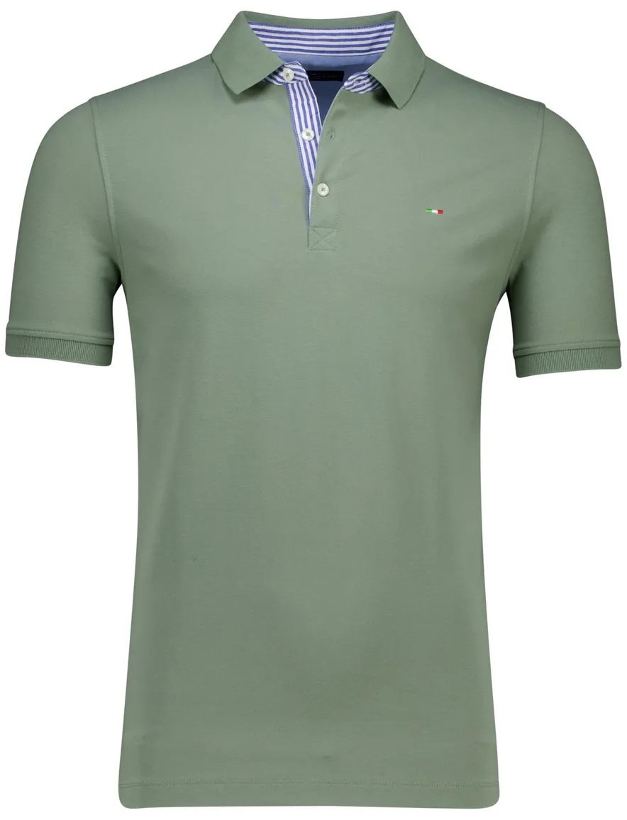 Portofino polo groen pique