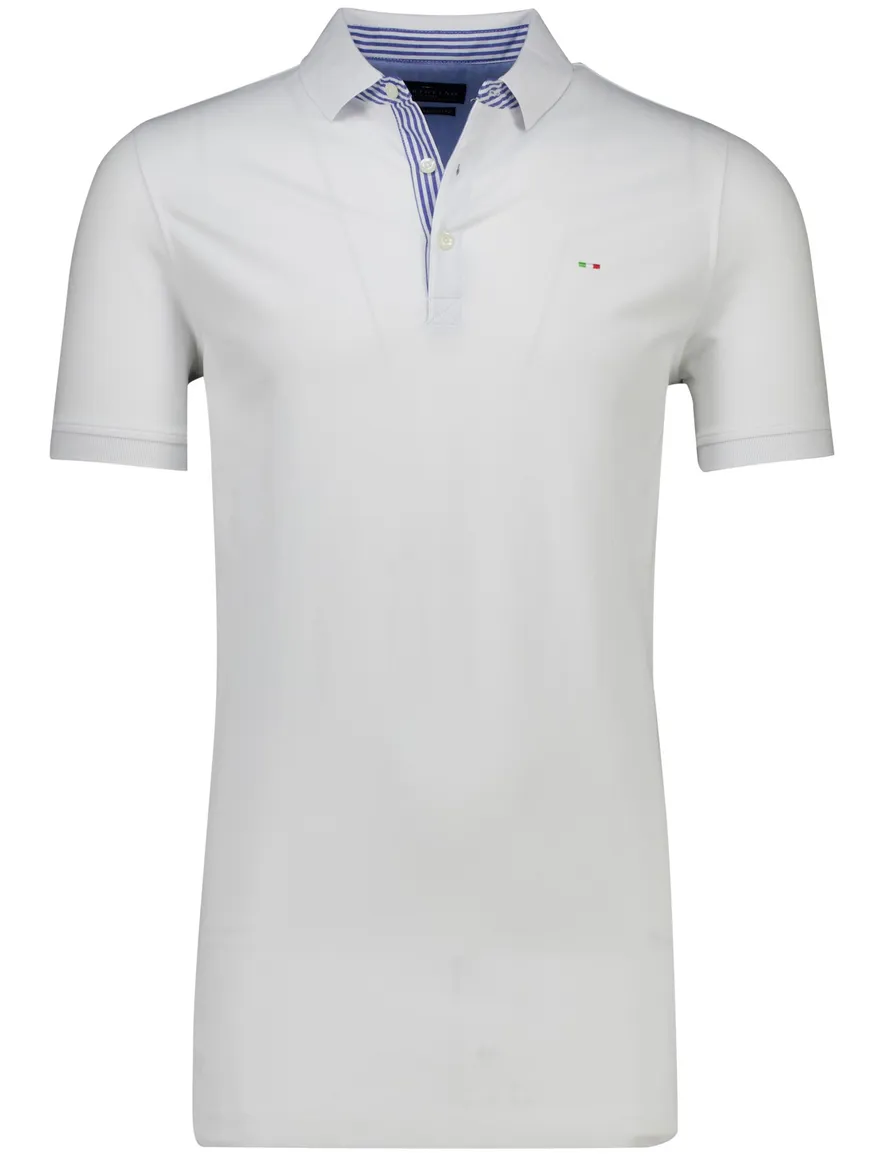 Portofino polo extra lang wit normale fit