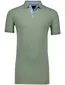 Portofino polo extra lang groen pique