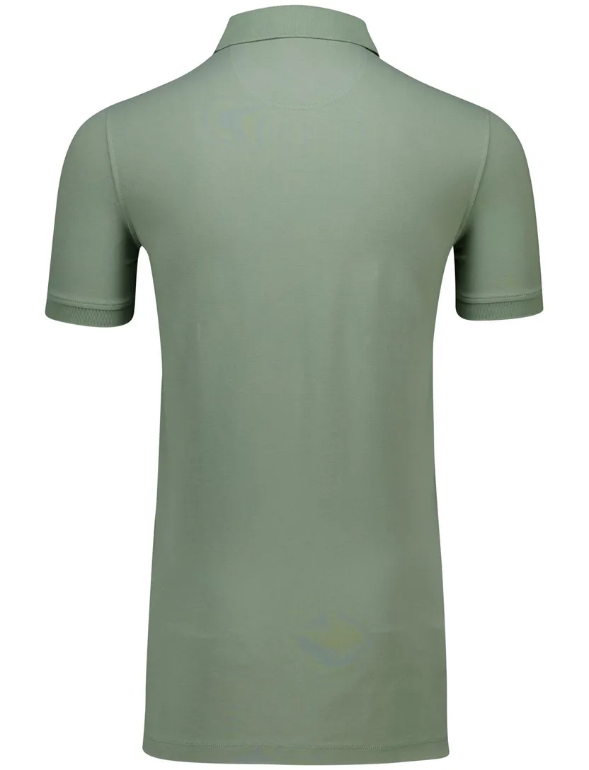 Portofino polo extra lang groen 3-knoops