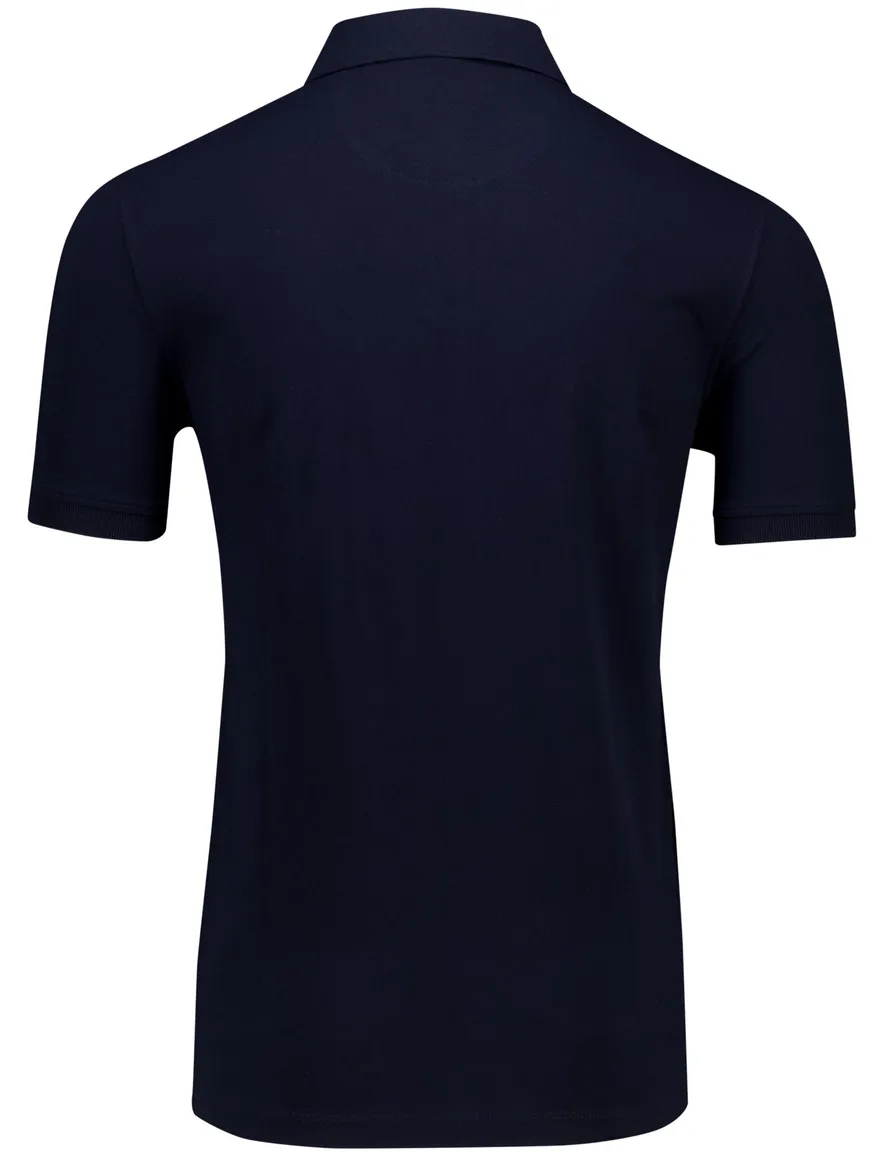 Portofino polo donkerblauw 3 knoops