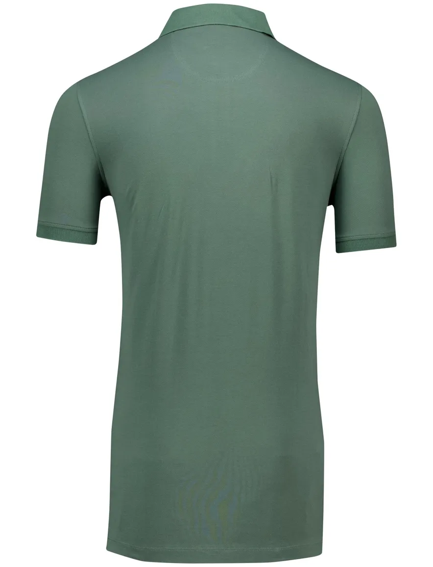 Portofino katoenen polo groen extra lang