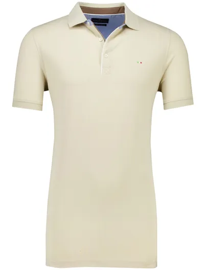 Portofino poloshirt extra lang beige Portofino