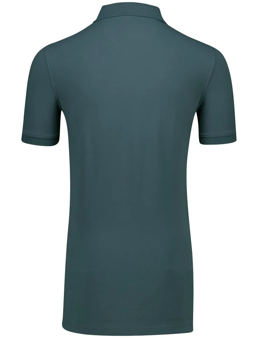 Portofino polo extra lang groen 3-knoops