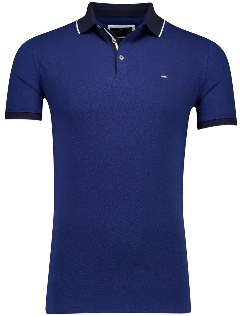 Portofino polo blauw