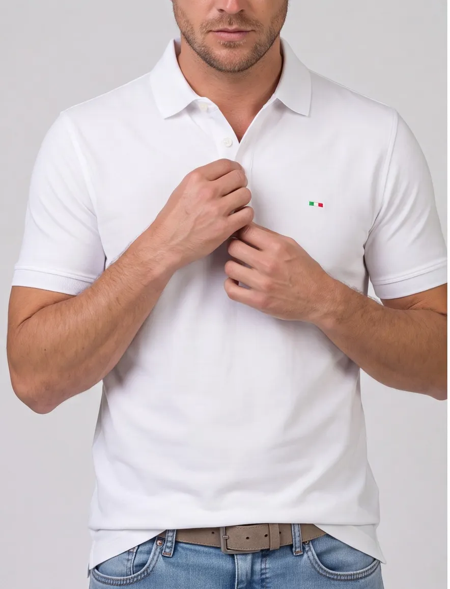 Portofino polo extra lang wit