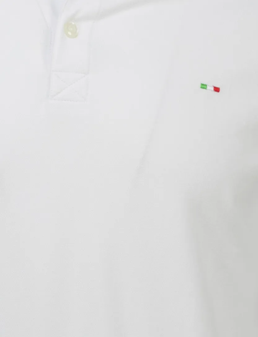 Portofino polo extra lang wit normale fit