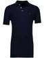 Portofino katoenen polo extra lang donkerblauw