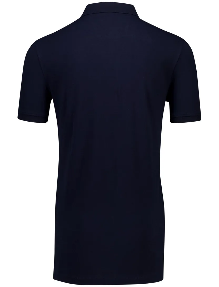 Portofino polo katoen extra lang donkerblauw
