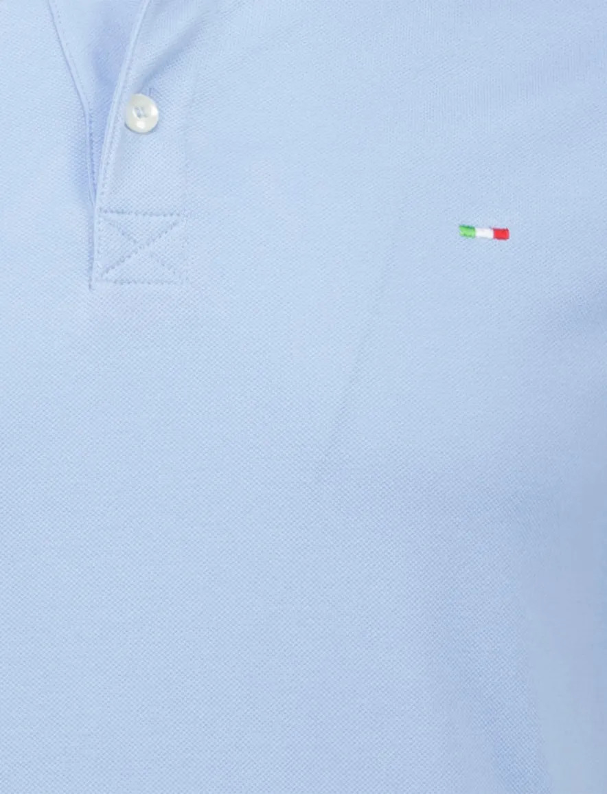 Portofino katoenen polo extra lang pique