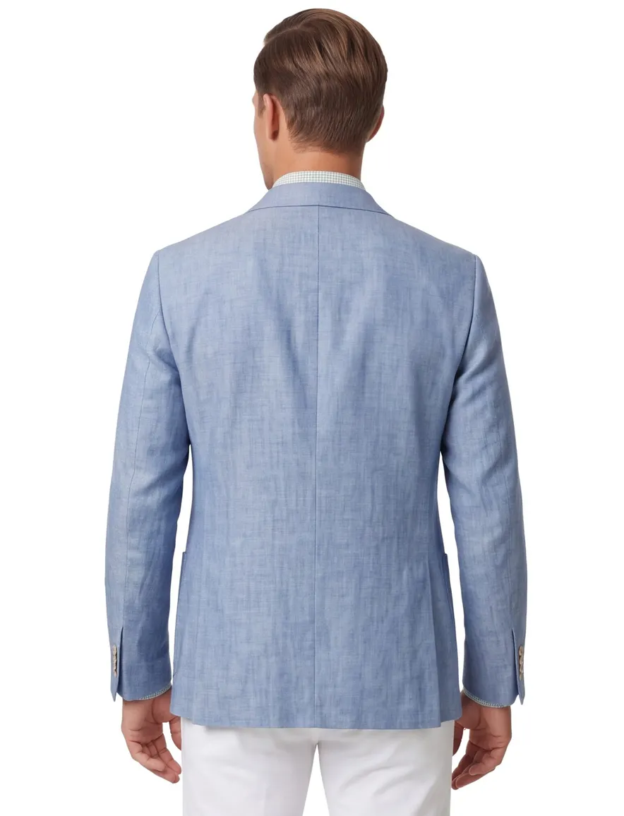 Digel Edward modern fit colbert lichtblauw