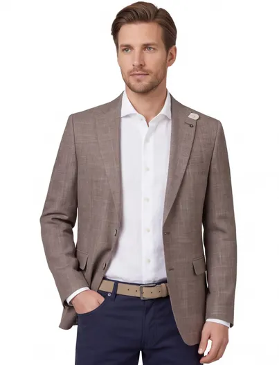 Digel Digel colbert Ezzo-G bruin modern fit