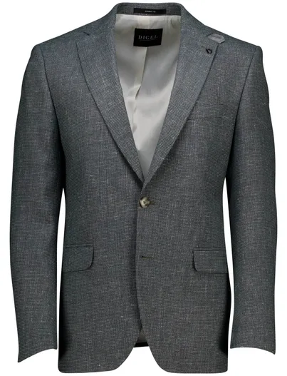 Digel Digel Ezzo-G modern fit stretch colbert antraciet