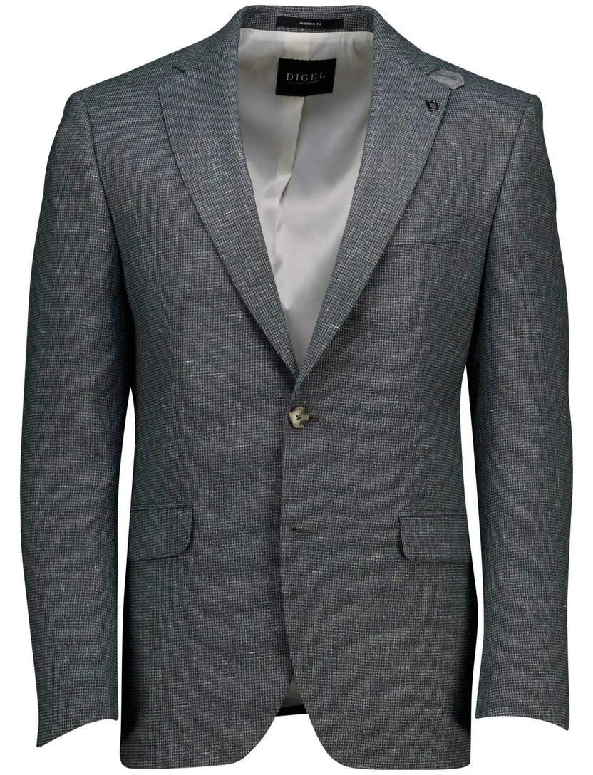Digel Ezzo-G modern fit stretch colbert antraciet