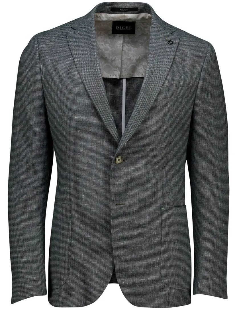 Digel Edward modern fit colbert groen