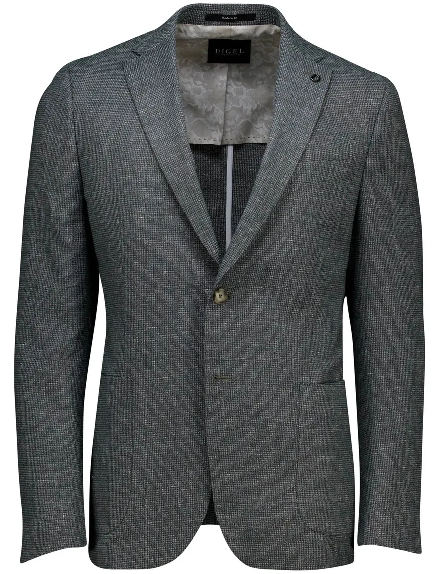 Digel Edward modern fit colbert groen