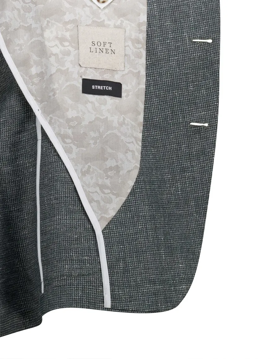 Digel Edward modern fit colbert groen