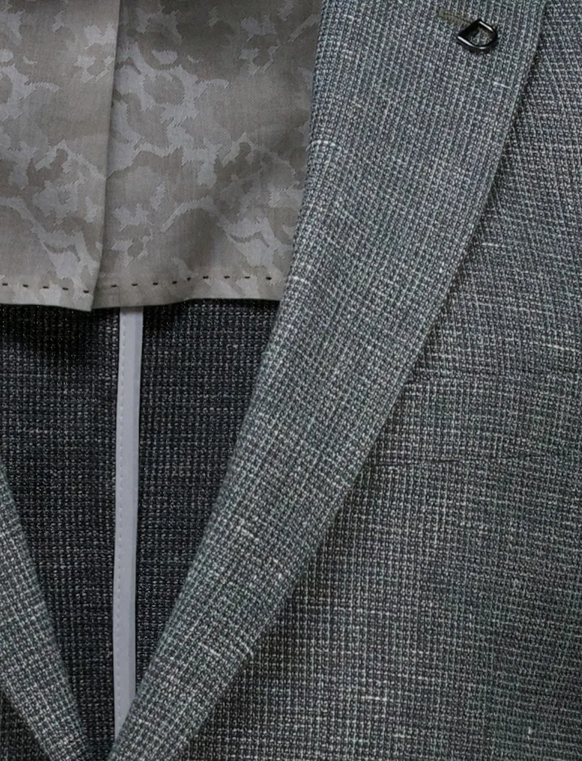 Digel Edward modern fit colbert groen
