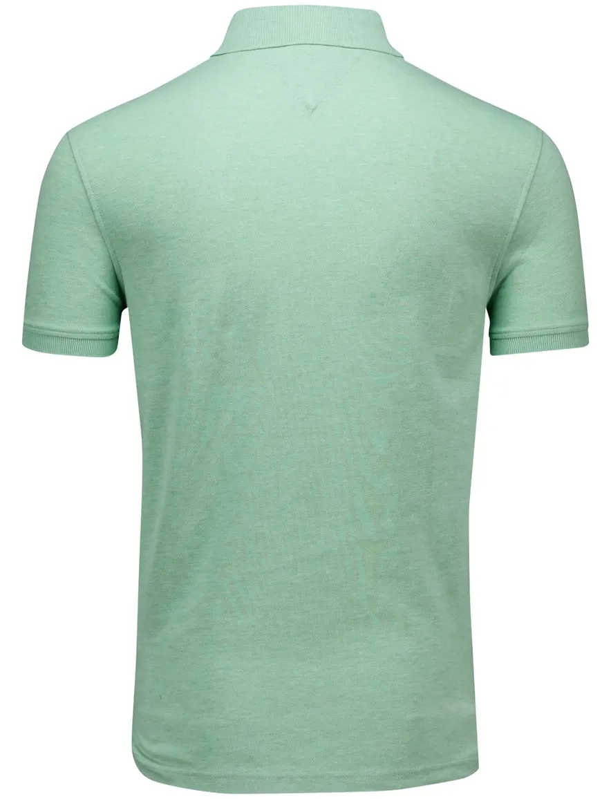 Tommy Hilfiger polo mintgroen normale fit katoen